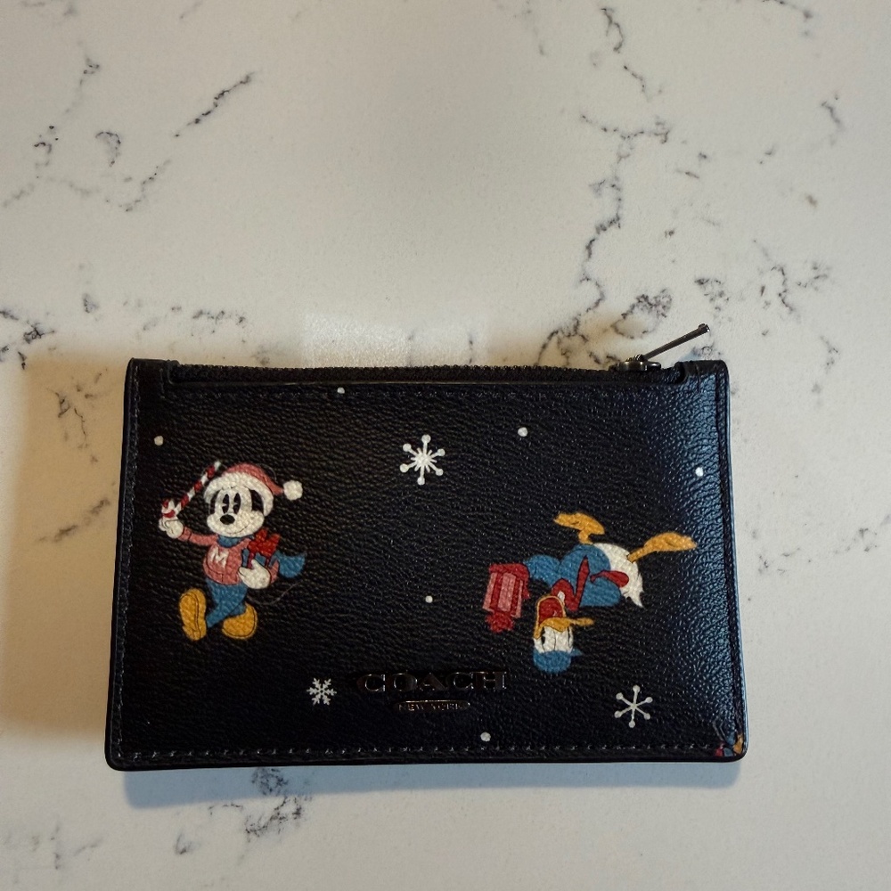 Coach Disney Christmas Card Holder